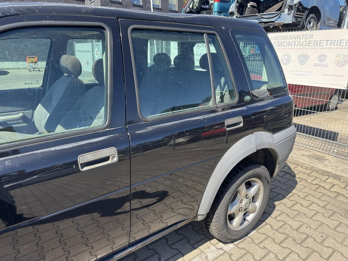 Landrover Freelander original T&uuml;r hinten links Java Black 697 Rohbau Bj.1999